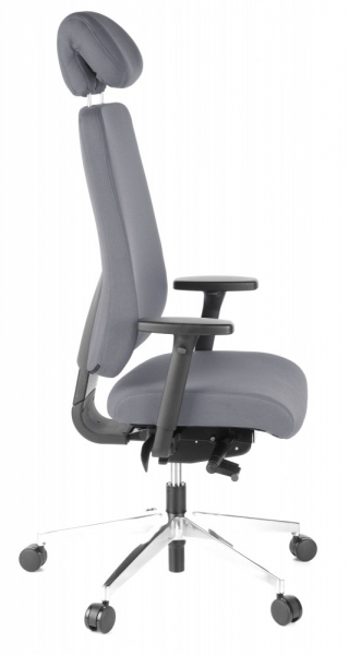 Bueroland EICK Chefsessel Stoff grau