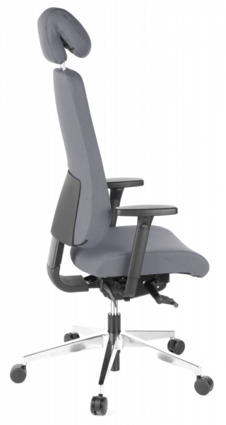 Bueroland EICK Chefsessel Stoff grau
