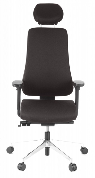 Bueroland EICK Chefsessel Stoff schwarz