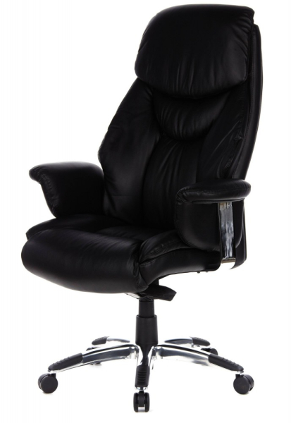 Bueroland MUSKAT Chefsessel Leder schwarz