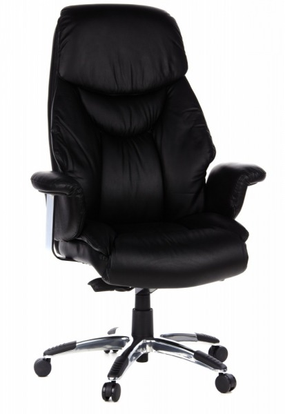 Bueroland MUSKAT Chefsessel Leder schwarz