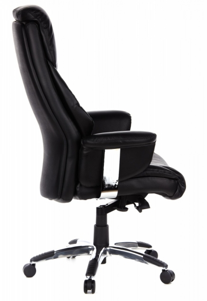 Bueroland MUSKAT Chefsessel Leder schwarz