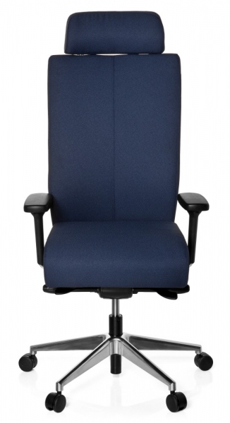 Bueroland EICK Drehstuhl Vollpolster blau