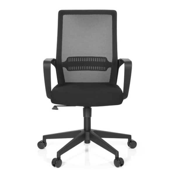 Bürostuhl / Drehstuhl LUCAN Netzstoff schwarz