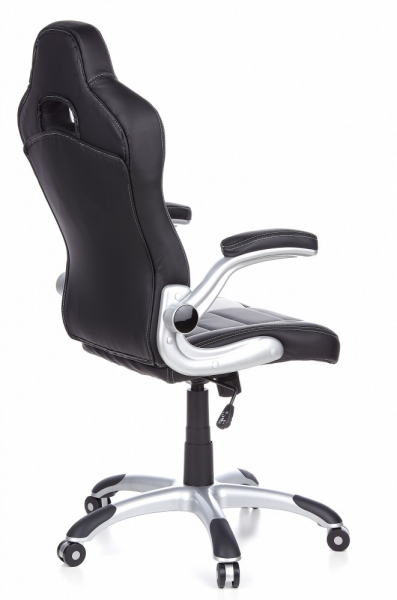 Bueroland FLORIDA Chefsessel Kunstleder schwarz/weiss/grau