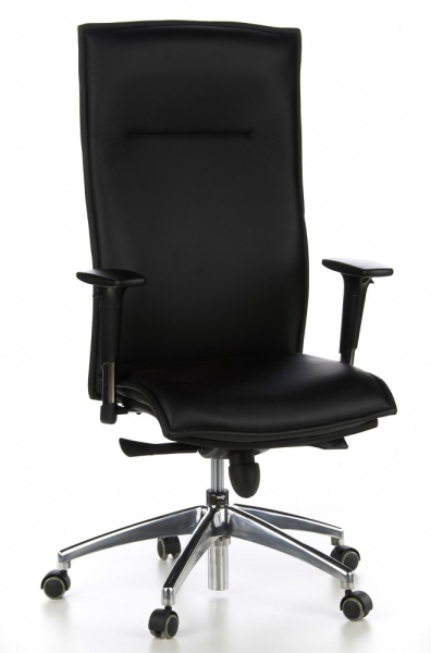 Büroland RITZ Chefsessel Leder schwarz