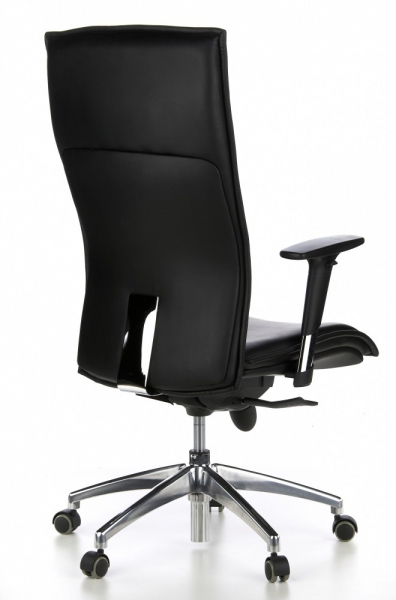 Büroland RITZ Chefsessel Leder schwarz