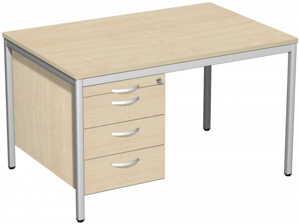 Geramoebel-4-Fuss-Eco-Schreibtisch-ein-Haengecontainer