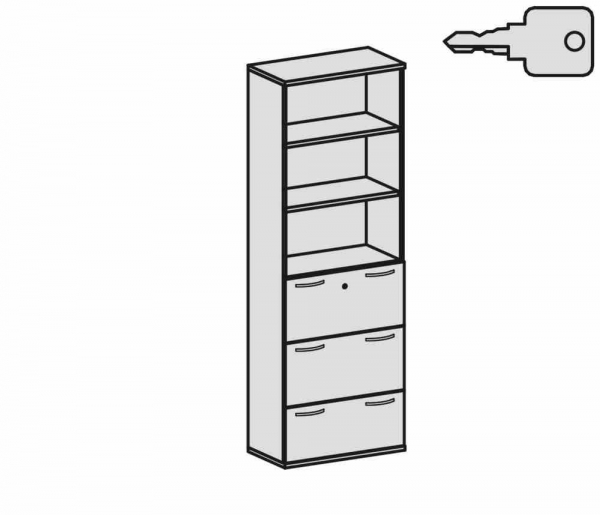 Geramoebel-PRO-Modulschrank-6OH-3H3R