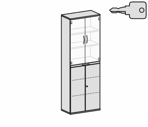 Geramoebel-PRO-Modulschrank-6OH-3T3G