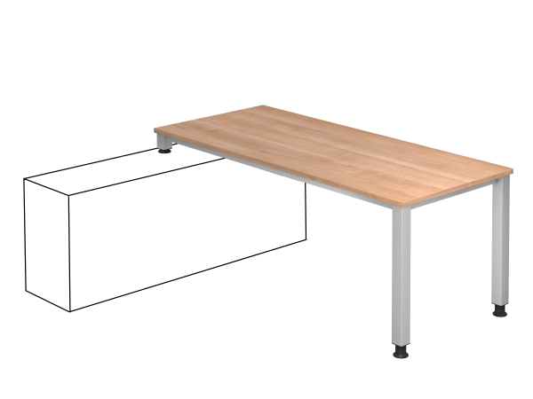 Hammerbacher-QSE-Auflageschreibtisch-rechteckig