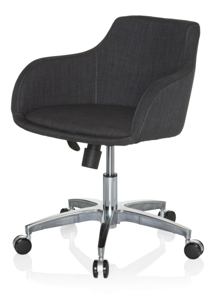 Bueroland BOCHART Drehstuhl Stoff grau