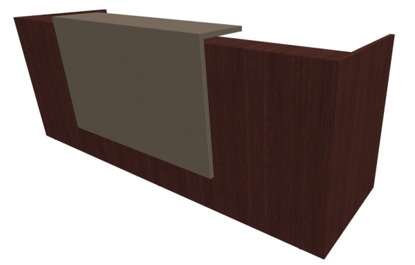 Quadrifoglio Z2 Empfangstheke C02 Wenge/beigegrau Gestell:silbern Quadrifoglio Z2 Empfangstheke C02 Wenge/beigegrau Gestell:silbern