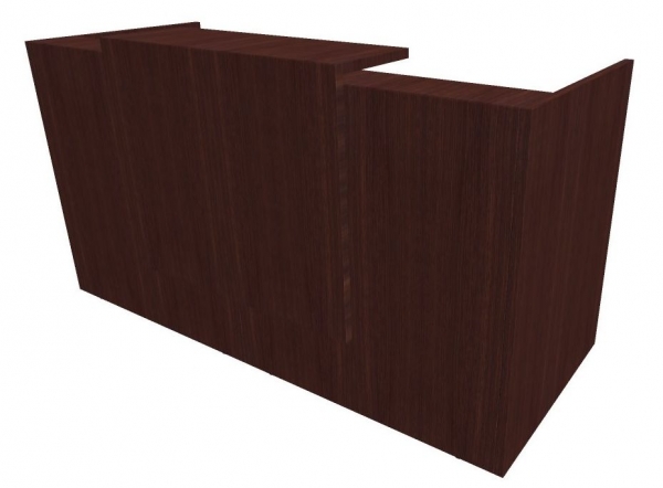 Quadrifoglio Z2 Empfangstheke C04 Wenge/wenge Gestell:weiss Quadrifoglio Z2 Empfangstheke C04 Wenge/wenge Gestell:weiss