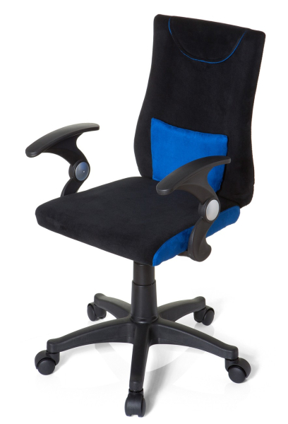 bueroland-louras-comfort-kinderdrehstuhl-stoff-blau