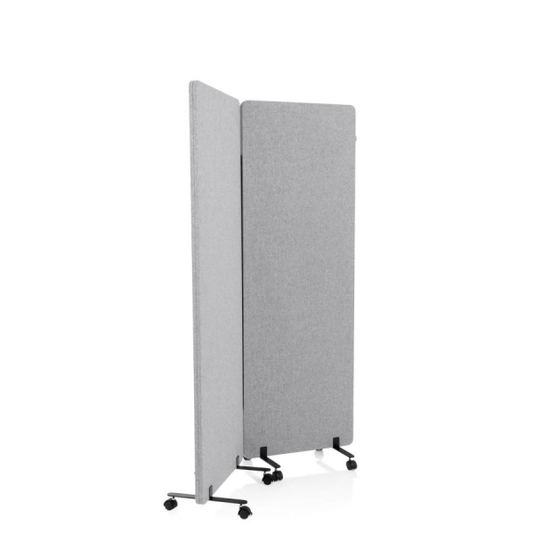bueroland-thewall-trennwand-system-2er-set-hellgrau