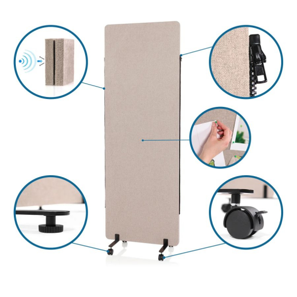 bueroland-thewall-trennwand-system-2er-set-taupe-detail