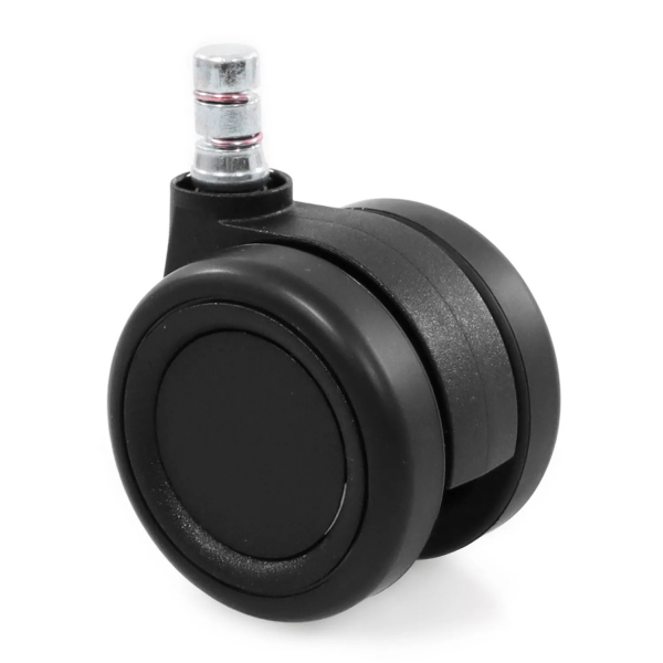 bueroland-zubehoer-color-hartbodenrollen-stift-11mm-rad-60mm-5-stueck-schwarz