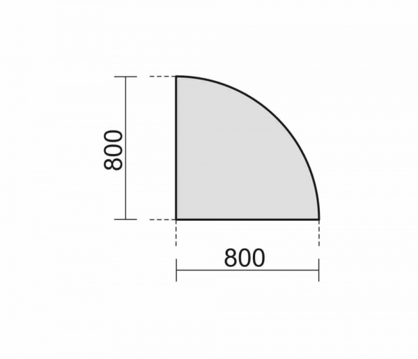 geramoebel-4fuss-flex-verkettungsplatte-viertelkreis-skizze