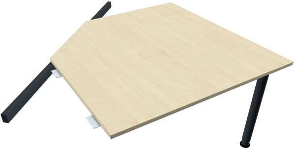 Geramoebel 4FLEX Zubehoer Fuenfeckplatte Ahorn 122x122cm Gestell:anthrazit Geramoebel 4FLEX Zubehoer Fuenfeckplatte Ahorn 122x122cm Gestell:anthrazit