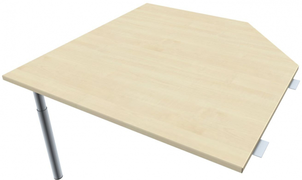 Geramoebel CFLEX Verkettungsplatte Fuenfeckplatte Ahorn 122x122cm Geramoebel CFLEX Verkettungsplatte Fuenfeckplatte Ahorn 122x122cm