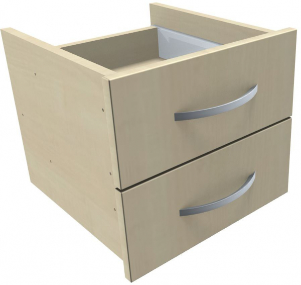 Geramoebel FLEX Zubehoer Schubkastensatz 40cm/1OH Ahorn
