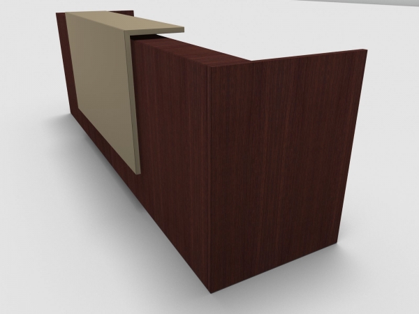 Quadrifoglio Z2 Empfangstheke C03 Wenge 326cm Blende:Lack/beige Gestell:weiss Quadrifoglio Z2 Empfangstheke C03 Wenge 326cm Blende:Lack/beige Gestell:weiss